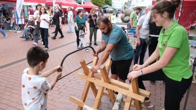 Fünftes Museumsfest am Kugelbrunnen